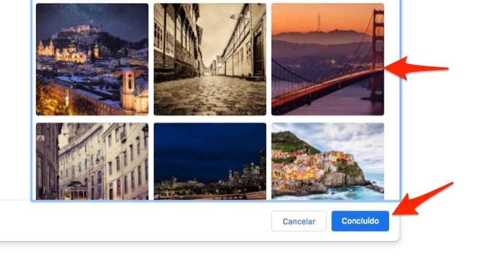 When to add a custom theme in Chrome Photo: Playback / Marvin Costa