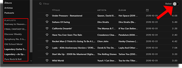 how to download music on Spotify