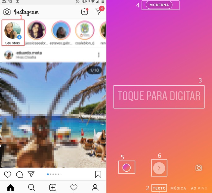 Change Instagram letters and fonts