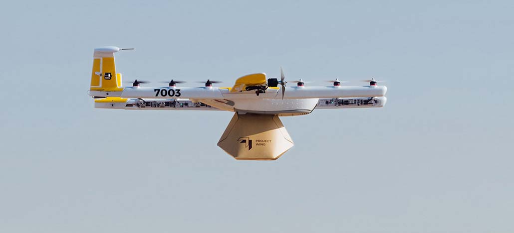 Wing Aviation é o projeto da Google de entregas via drones