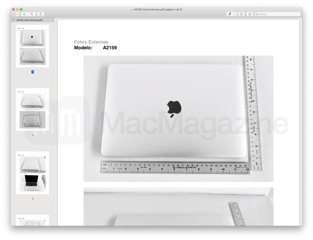 New 13-inch MacBook Pro homologation