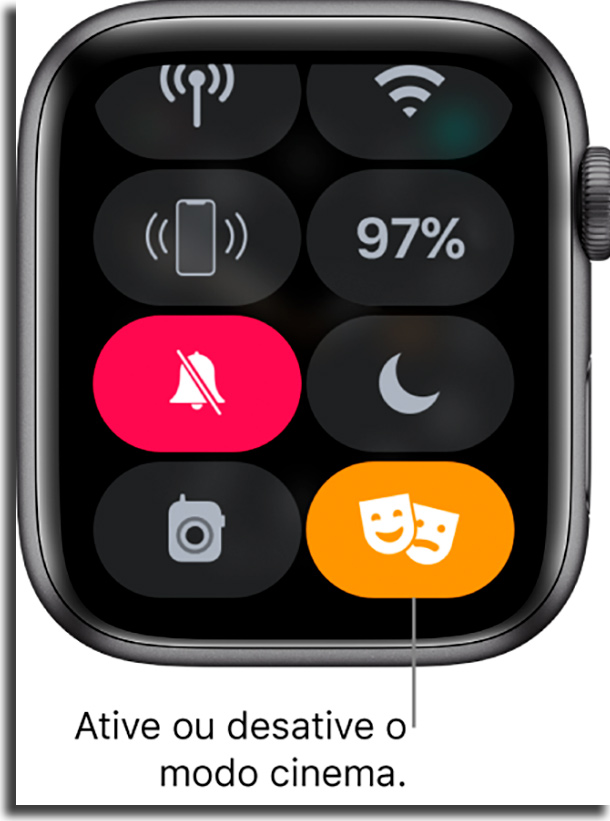 Cinema mode improve Apple Watch battery