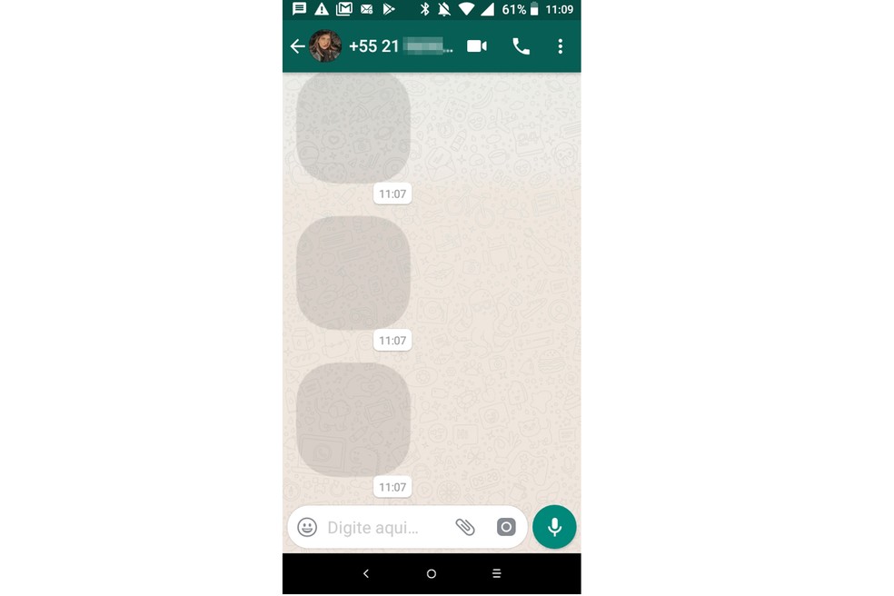 WhatsApp Beta crash for Android causes stickers not to be loaded Photo: Playback / Anna Kellen Bull