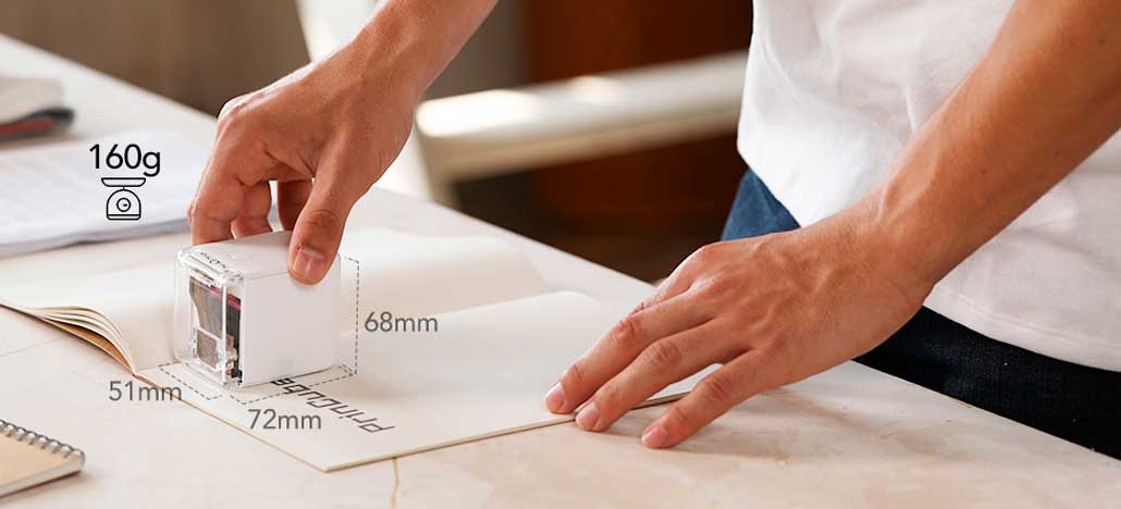 Impressora inovadora cabe na palma da mão e imprime em diversos materiais