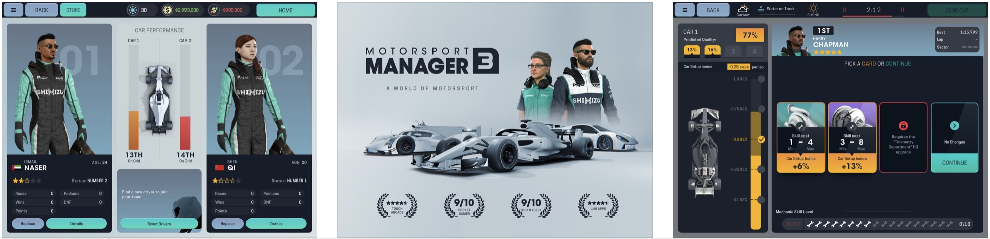 App Store Specials of the Day: Motorsport Manager 3, It Happened In Outer Space, Stop Motion, and more!