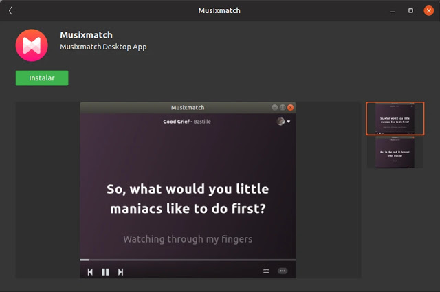 musicxmatch-lyrics-songs-spotify-ubuntu-snap-shop