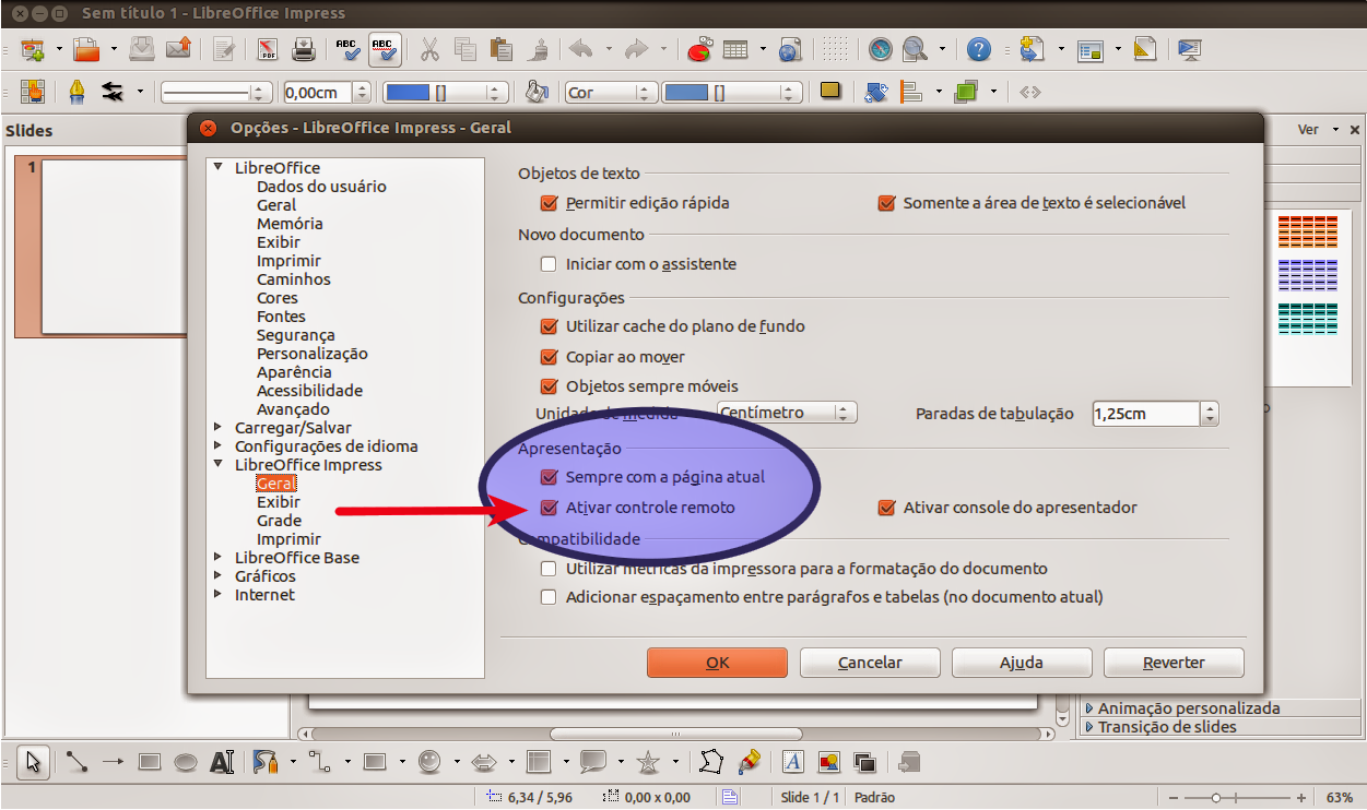 LibreOffice Impress Remote Control