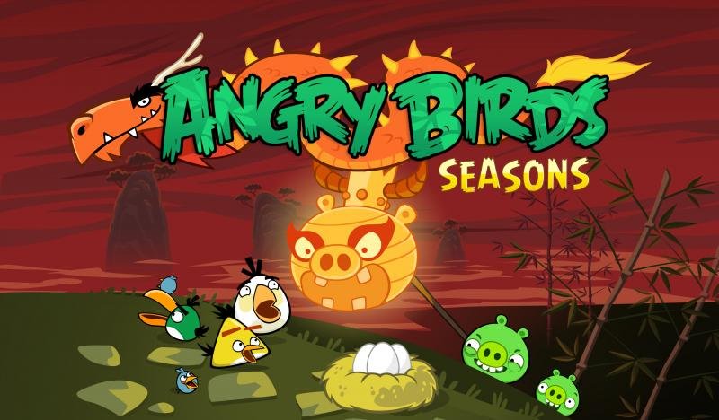 Angry Birds Seasons Honors Chinese New Year and Already at Market