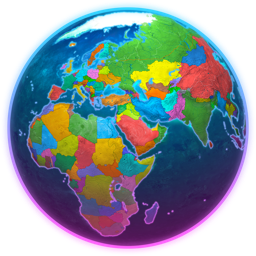 Earth 3D app icon - World Atlas