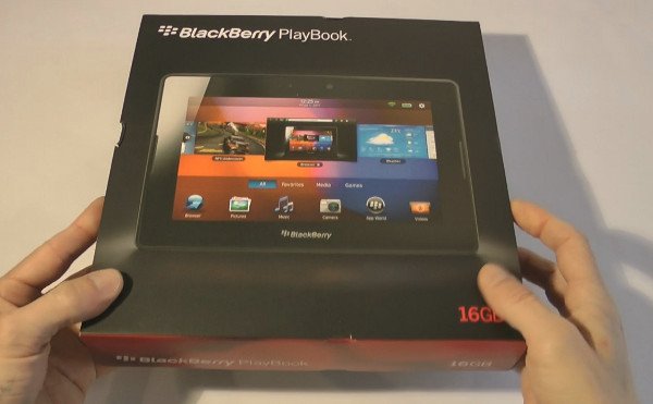 blackberry playbook unboxing hands on video