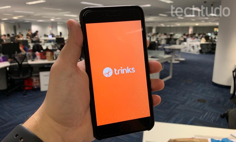 Trinks is a free app that lets you schedule your salon time on your mobile Photo: Rubens Achilles / dnetc