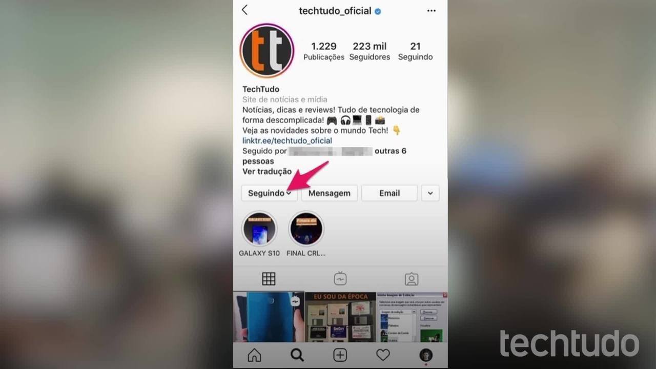 How to enable or disable notifications of lives in an Instagram profile
