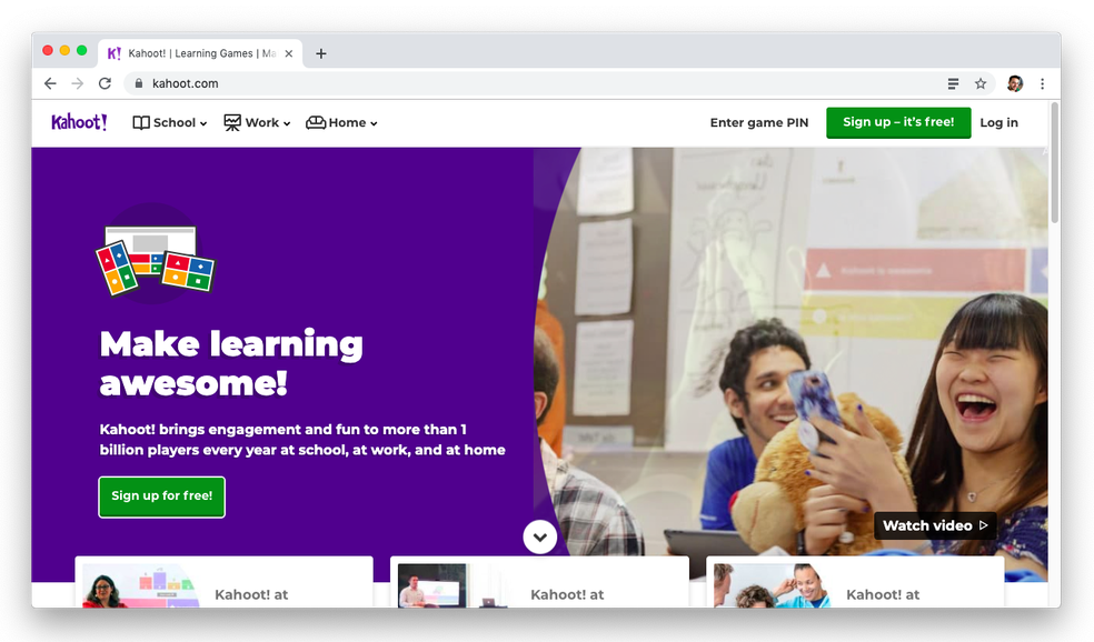 Learn how to use Kahoot app on PC Photo: Helito Beggiora / dnetc