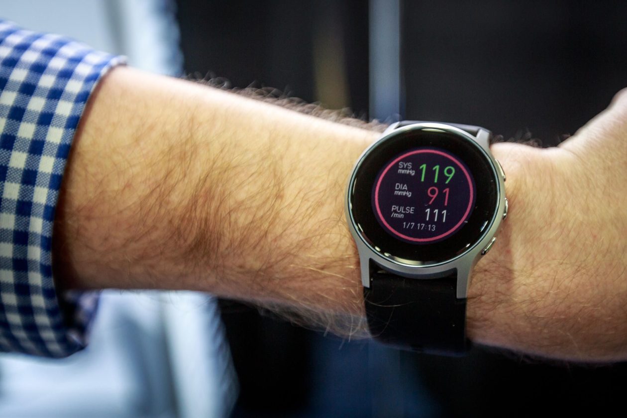 Omron smartwatch is first to measure user blood pressure