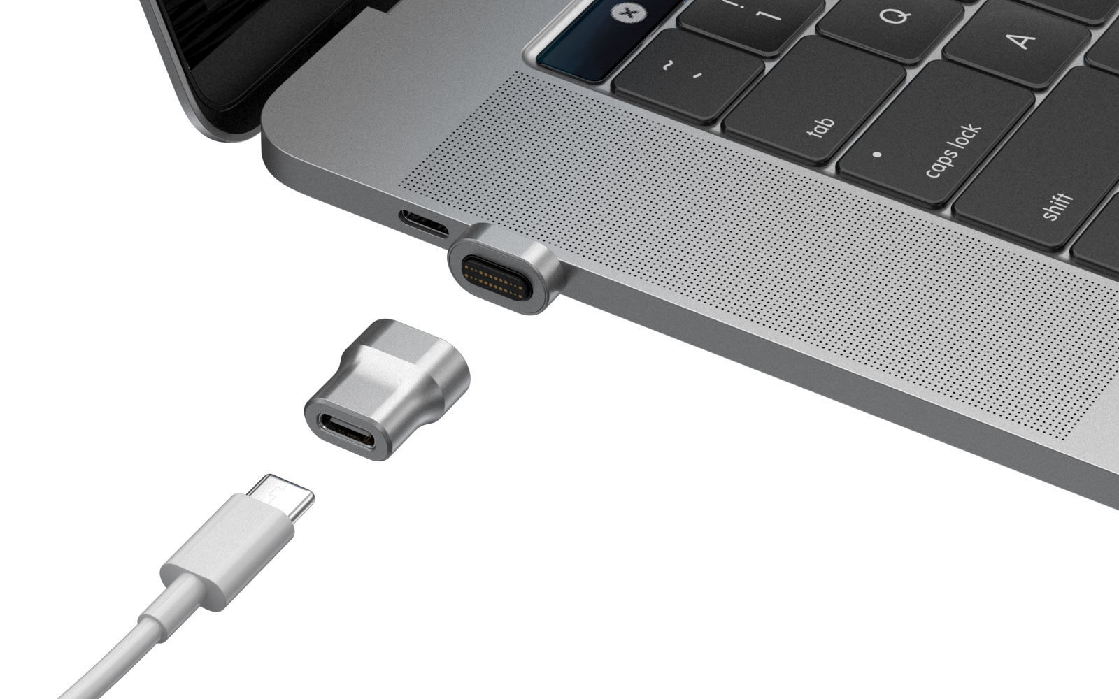ThunderMag Brings MagSafe Back to Mac with Thunderbolt 3 Speed
