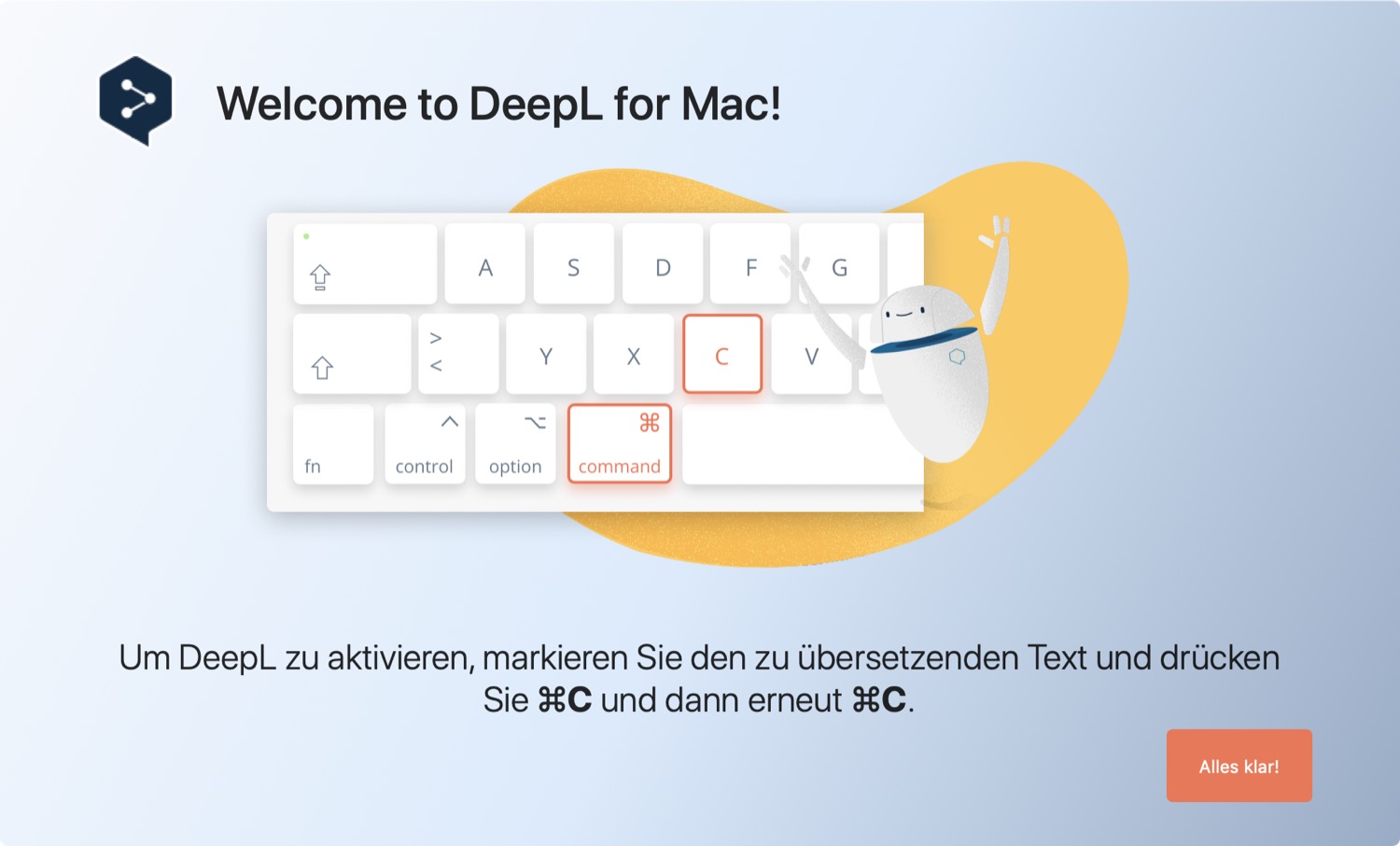 Translate texts quickly anywhere with DeepL app for macOS