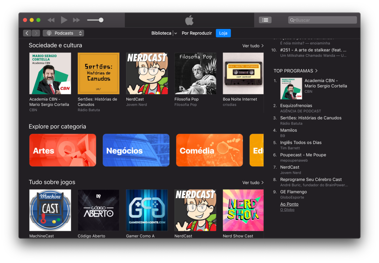 Apple Podcasts Wins New Content Sections
