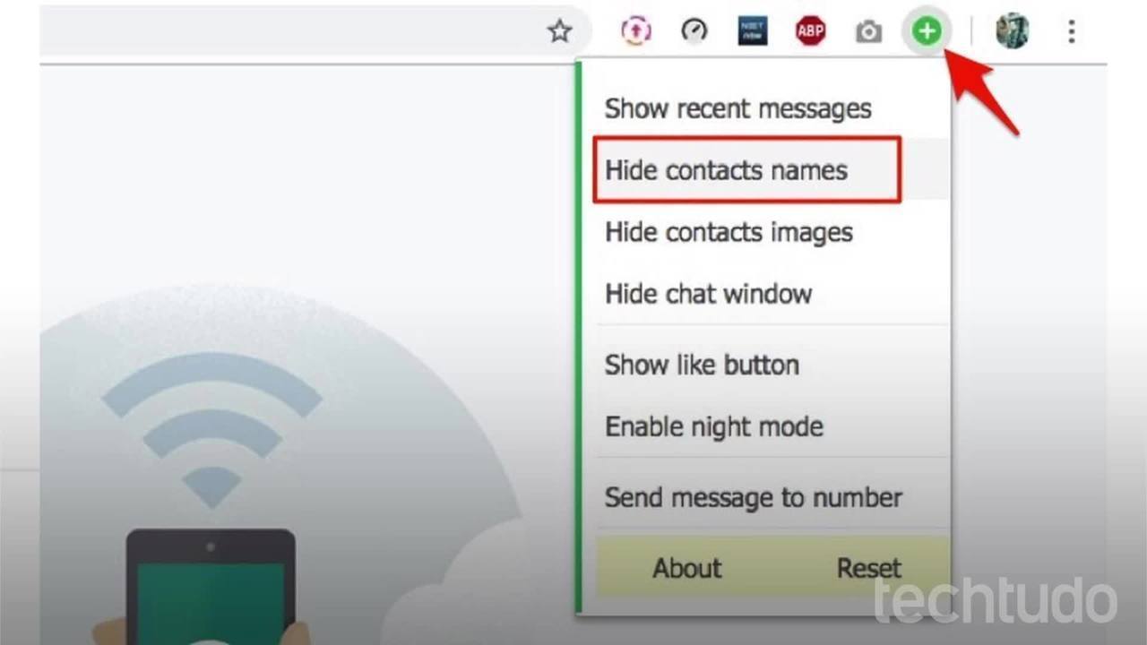 How to hide names, profile photos and messages in WhatsApp Web