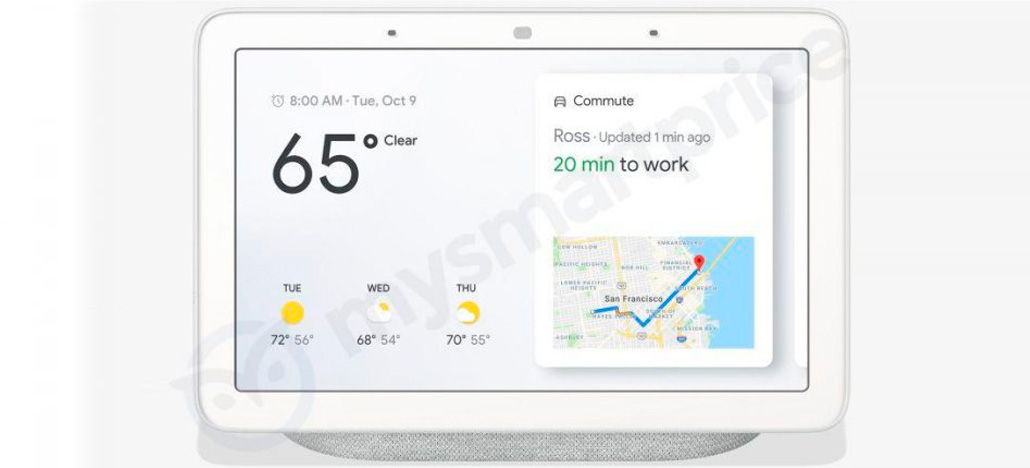 Google Home Hub será a primeira caixa de som inteligente da Google com tela de 7 polegadas