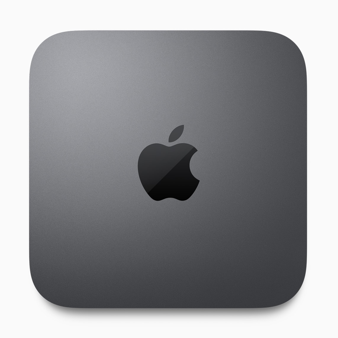 New Mac mini viewed from above