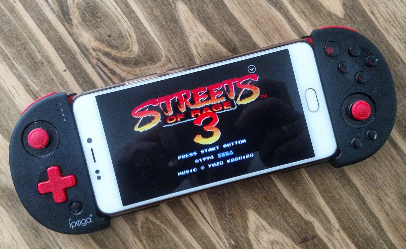 Turn your smartphone into a portable "retro video game"