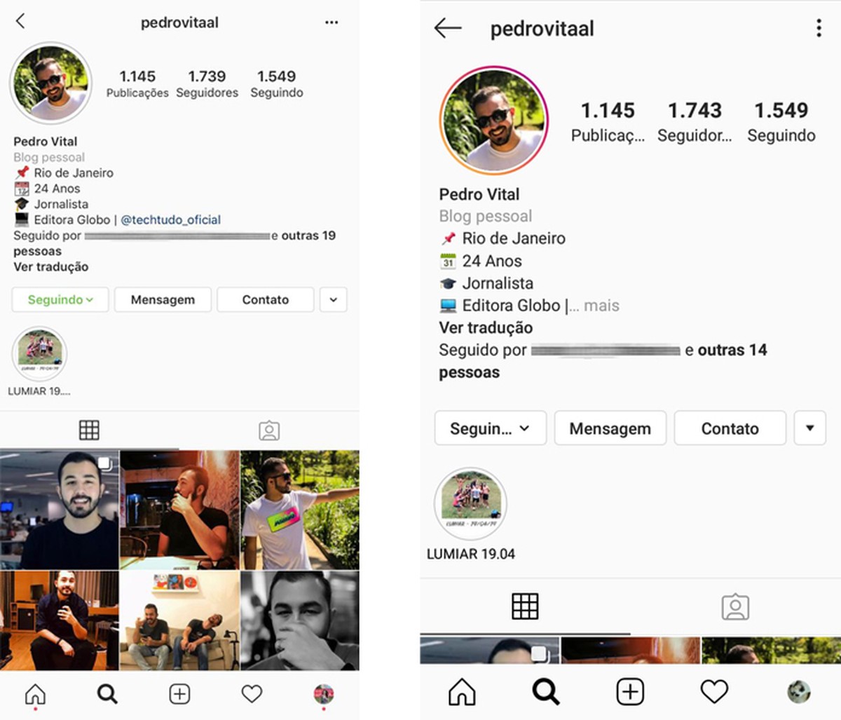 Instagram changes profile look; see how it looks | Social networks