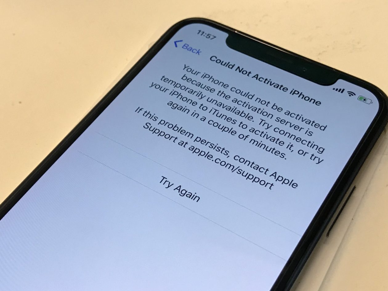 Some iPhone X owners are experiencing activation issues