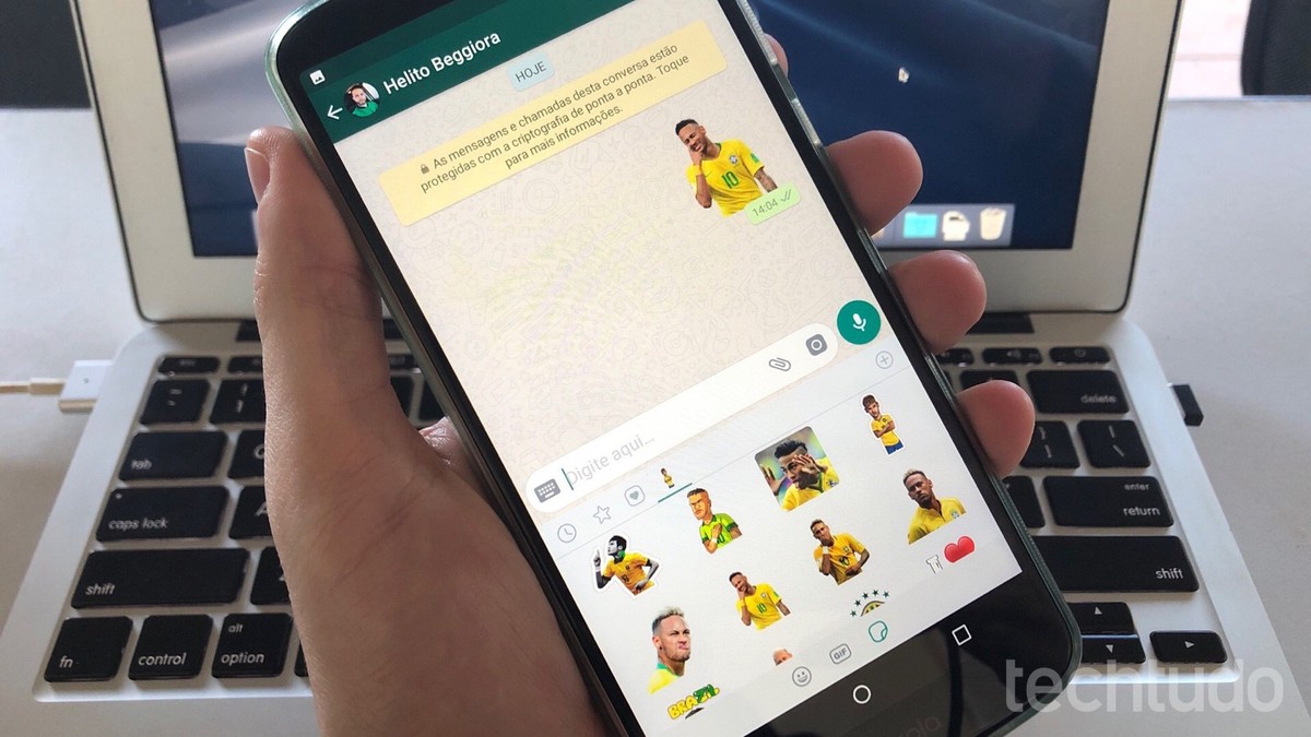 Neymar Figurines on WhatsApp: Learn How to Use Stickers in Conversation | Social networks