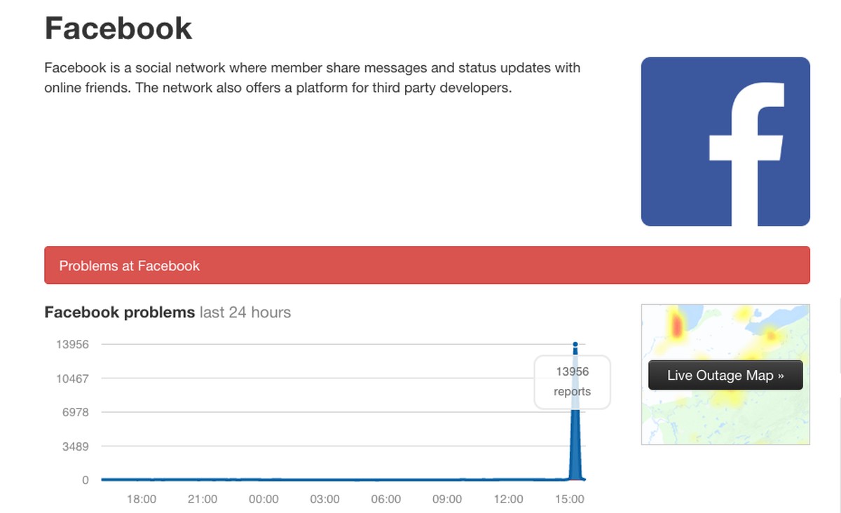 Facebook crashed? Network goes down on PC for some users in Brazil | Apps