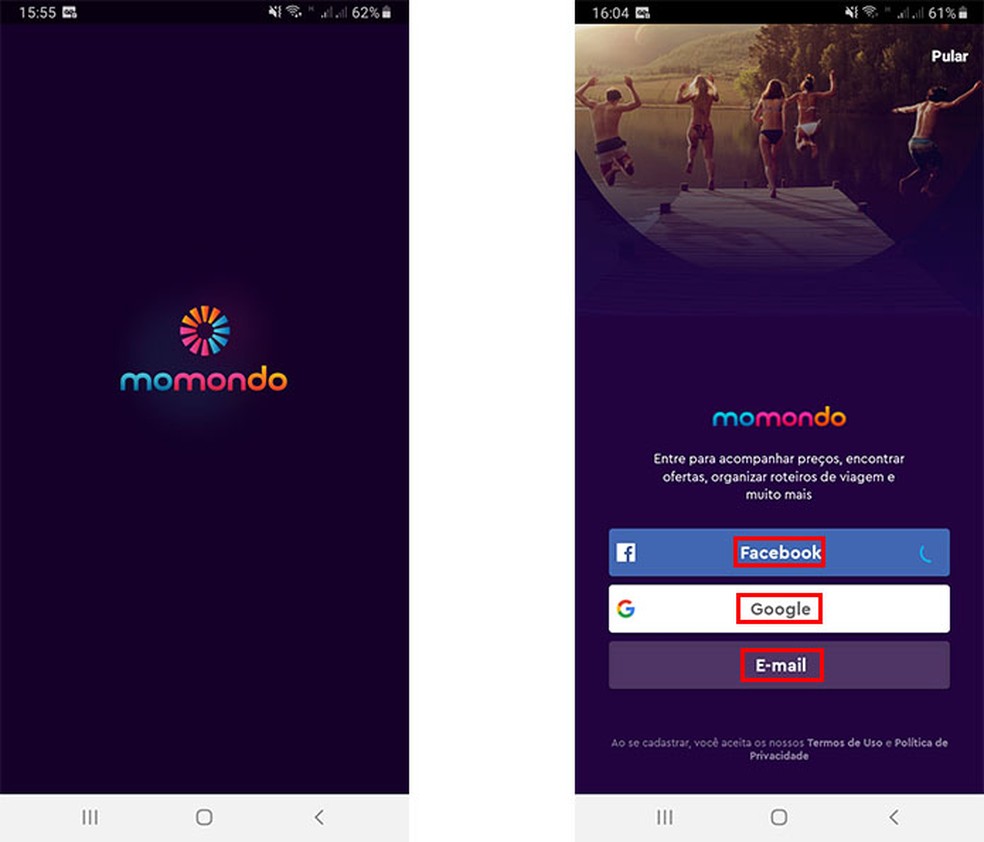With Momondo you can find flights, hotels and cars for rent Photo: Reproduction / Fernanda Lutfi