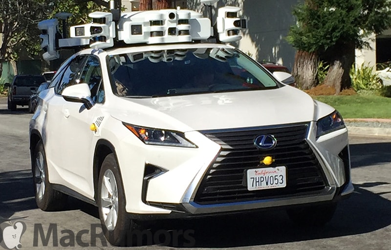 New Apple Car images show more advanced LIDAR system