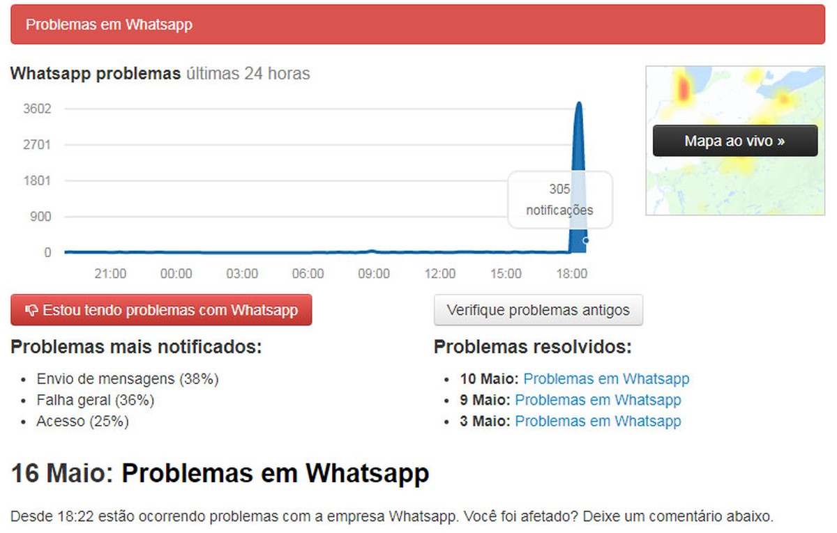WhatsApp down? App faces instability in Brazil | Social networks