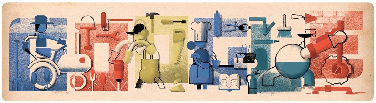 Labor Day 2019 celebrated with Google Doodle | Downloads