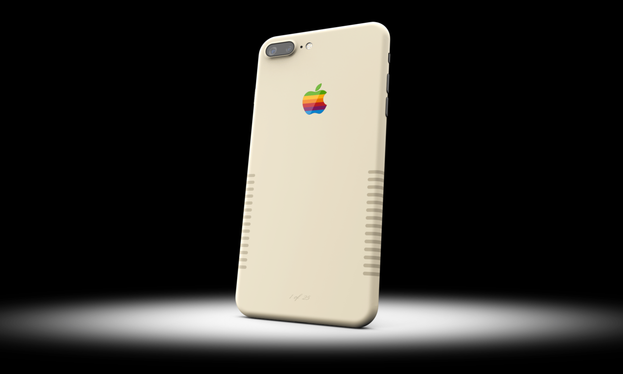 How about having an iPhone 7 Plus with the 1980s Macintosh look? You "only" need $ 1,900!