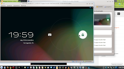 Android running on Linux Mint through Virtual Box