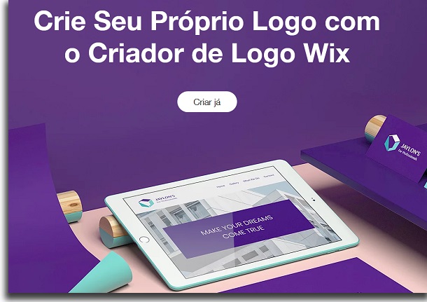 create a wix logo