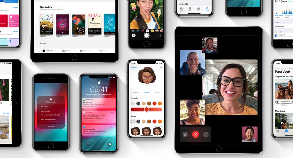iOS 12.4 lets you transfer content from old iPhone to new without cables or iCloud Photo: Divulgao / Apple