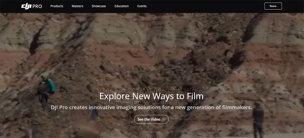 DJI Pro é novo site criado para fotógrafos profissionais com interesse em drones