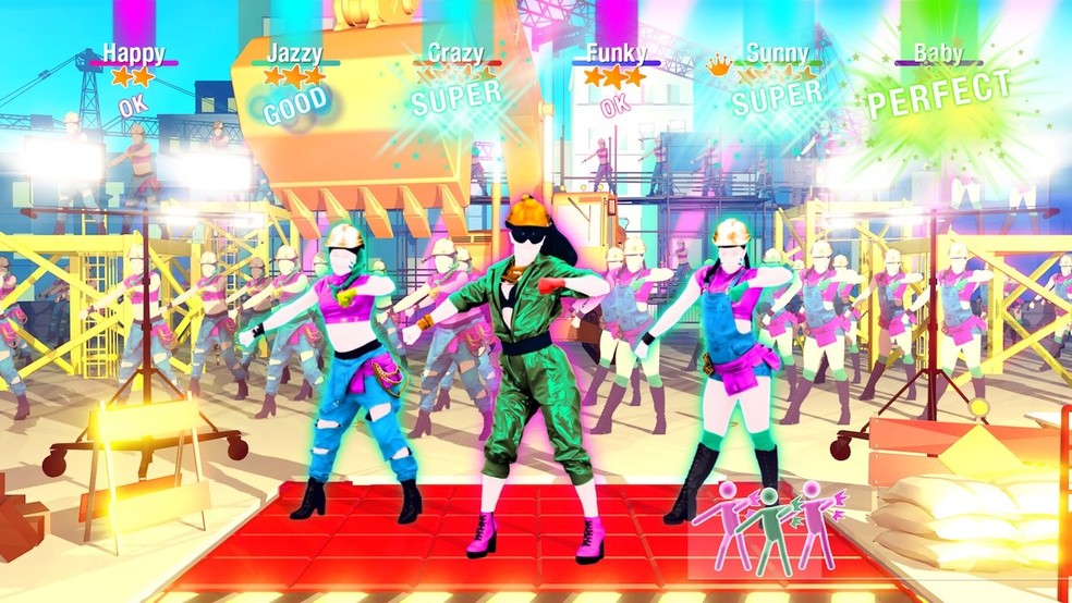 Just Dance Now lets you play, for example, Britney Spears's Work Work choreography. Photo: Divulgao / Ubisoft