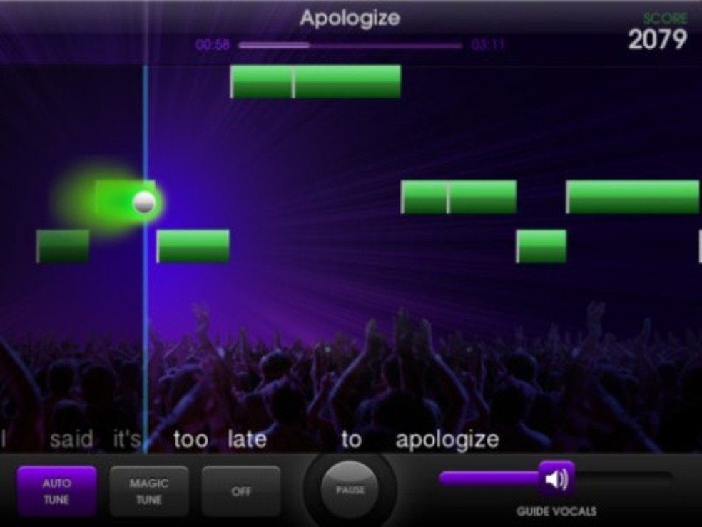 Use auto-tune with StarMaker help to record your favorite music. </p><p>Photo: Playback / dnetc