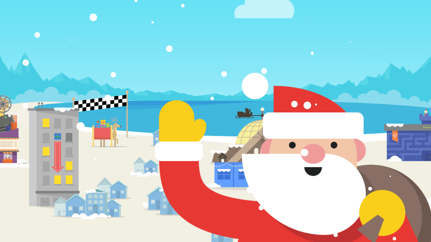 Follow Santa: Christmas miscellaneous straight from Google!