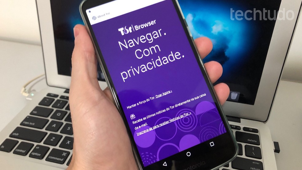Learn how to use Tor Browser to navigate with privacy on Android Photo: Helito Beggiora / dnetc