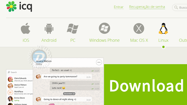 ICQ para Linux Download