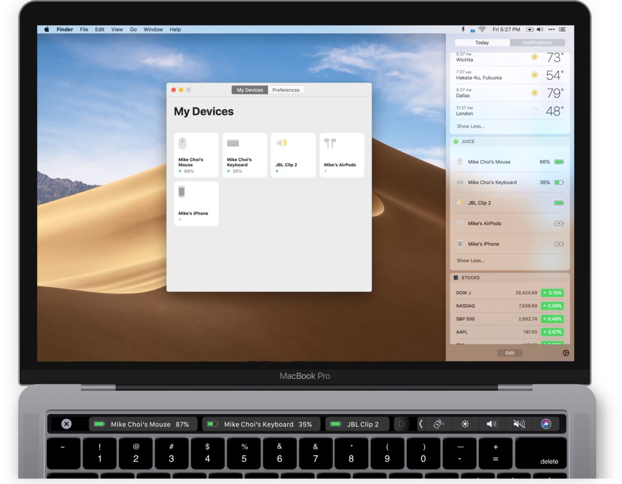 Juice is a modern and complete bluetooth manager for macOS