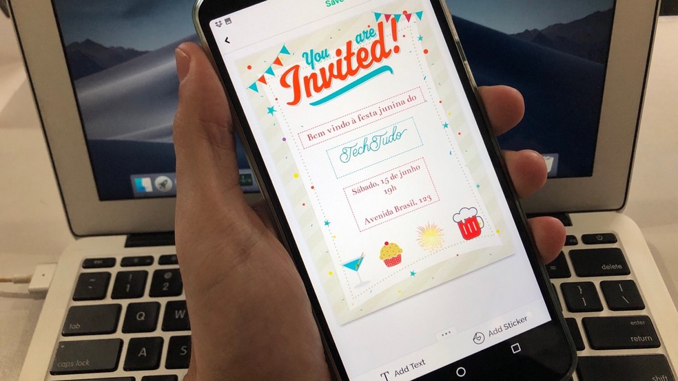 Learn how to create June party invitation and send on WhatsApp Photo: Helito Beggiora / dnetc
