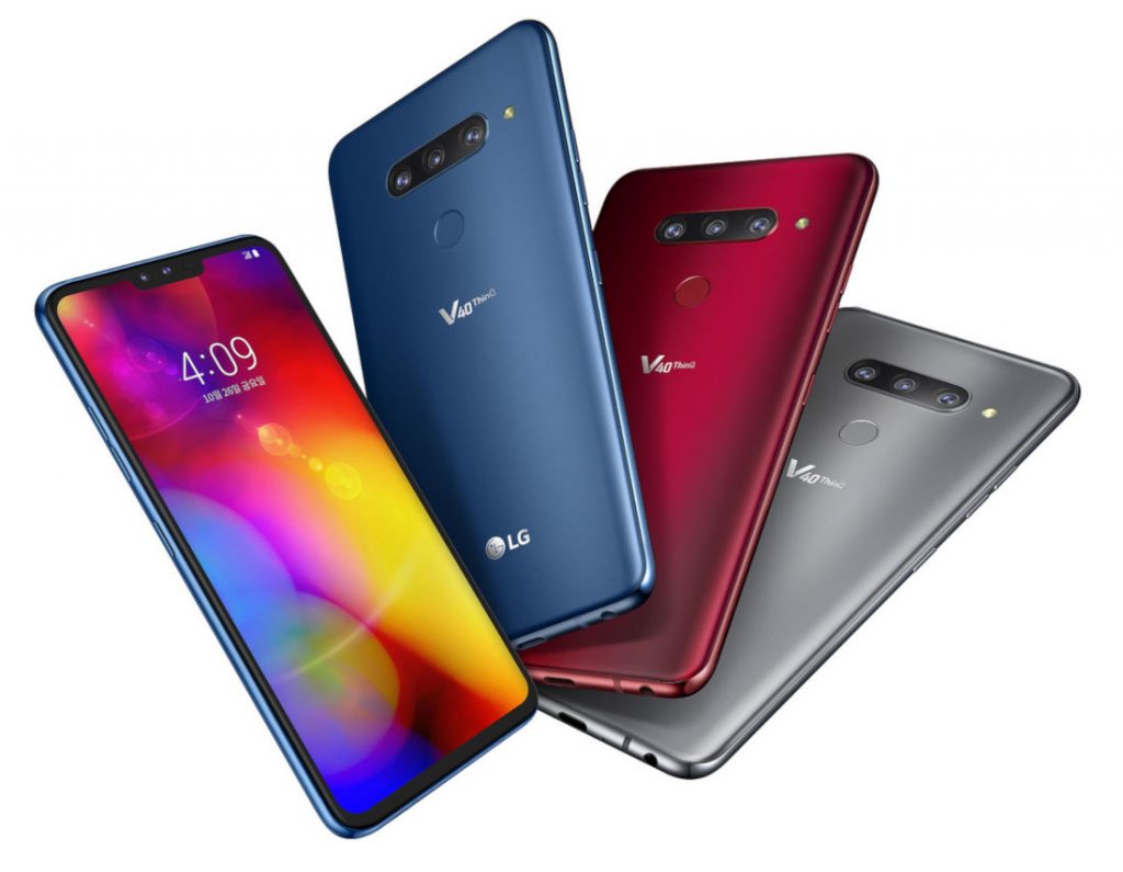 LG introduces V40 ThinQ smartphone with five (!) Cameras