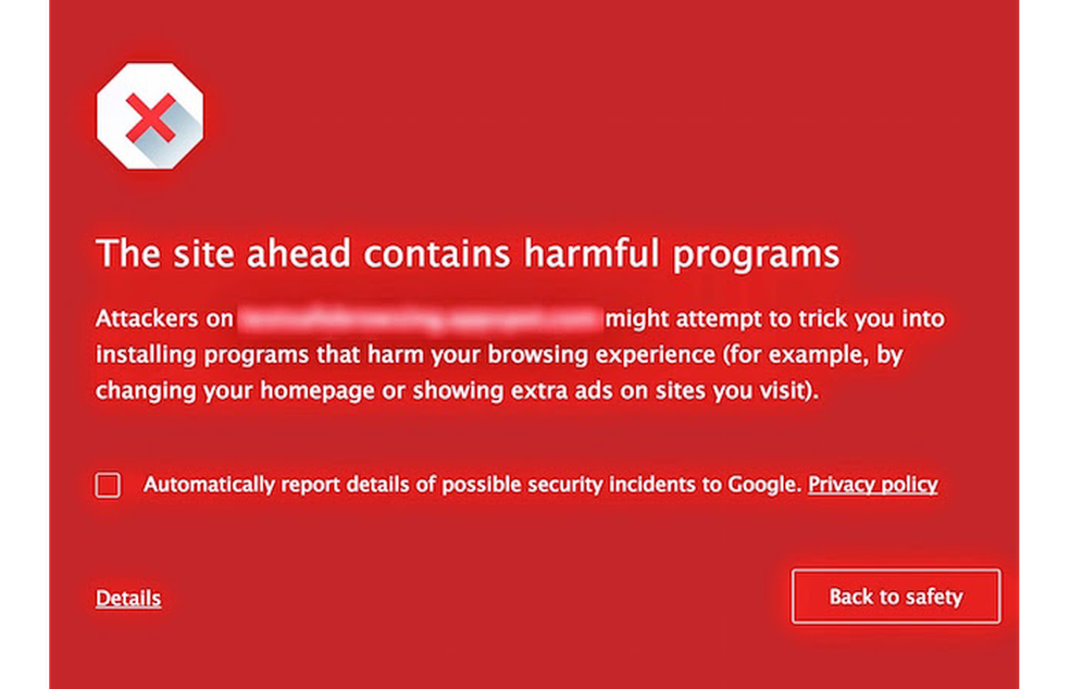 Don't ignore Chrome content alerts: Photo / Playback / Google