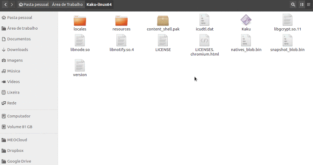 Kaku Player on Ubuntu