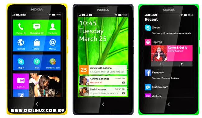 Nokia X2 com Android