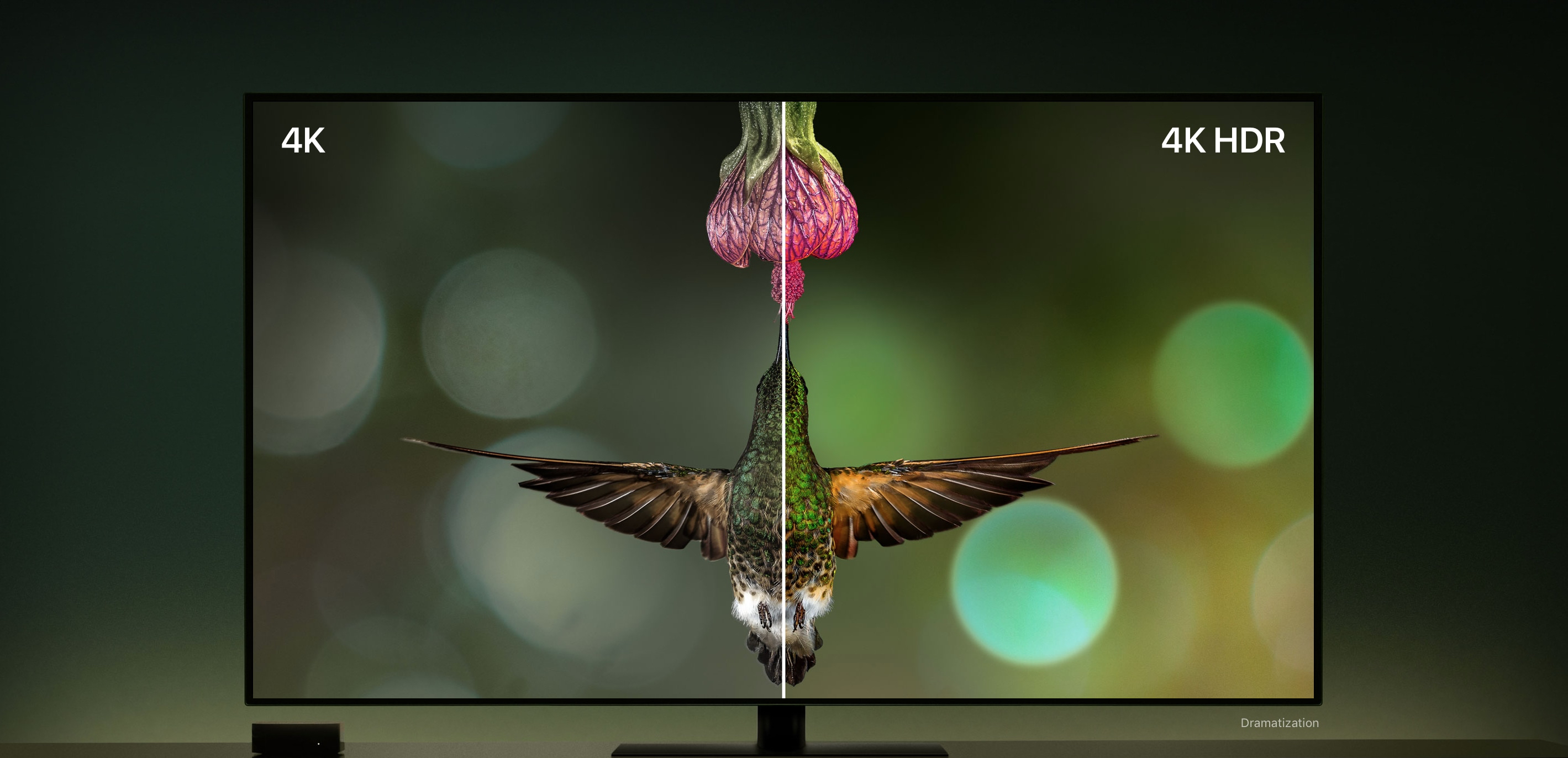 Difference between a 4K TV and a 4K / HDR